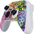 Neon Rainbow Cheetah with Rose by Sheena Pike Xbox Series S Controller Skin